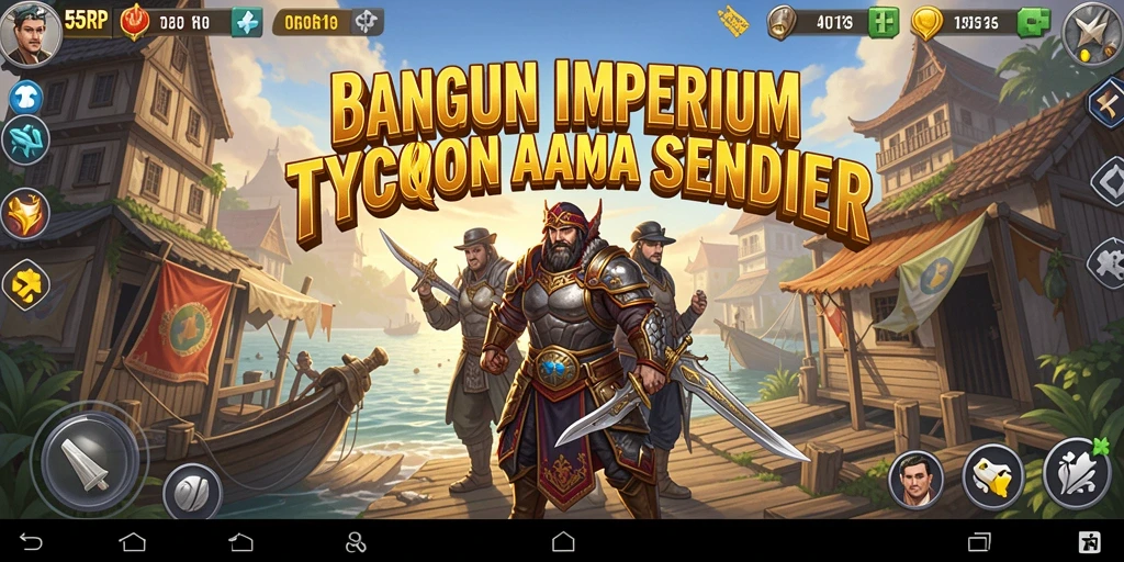 Tangkapan layar menunjukkan gameplay seru dalam 55RP Tycoon.