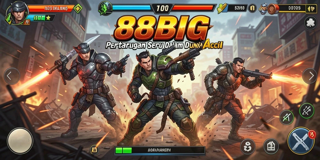 Tampilan gameplay seru di 88BIG dengan aksi yang mendebarkan.