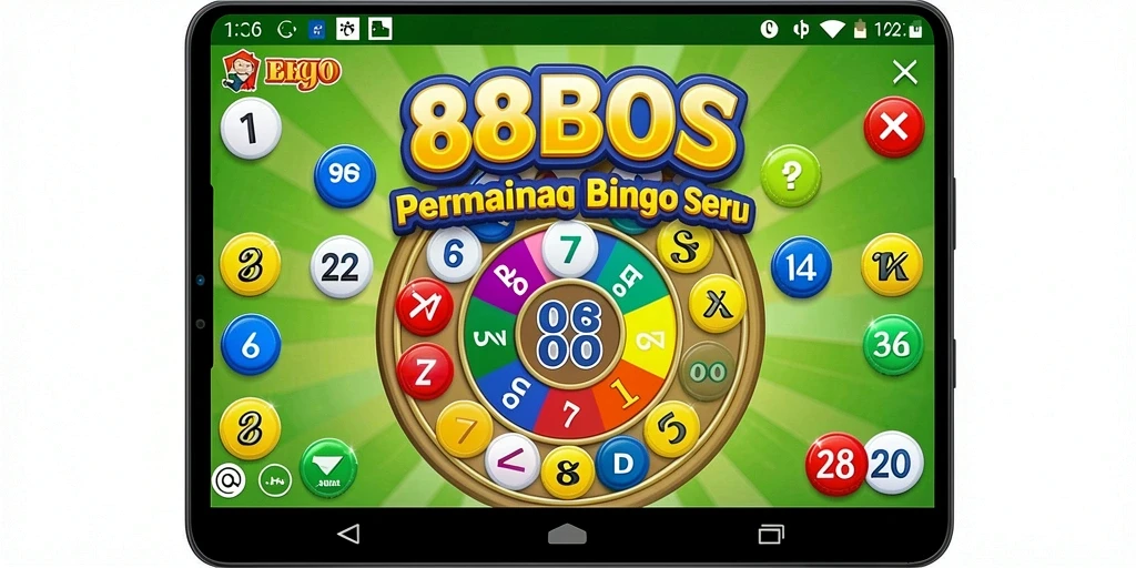 Tampilan gameplay menarik dari 88BOS yang menampilkan keseruan permainan Bingo.
