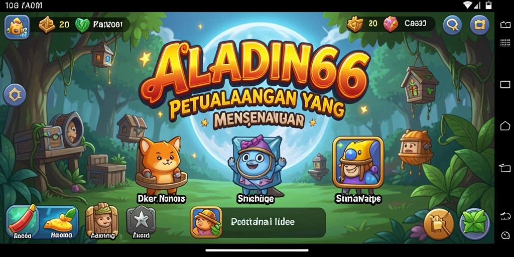 Tampilan gameplay seru dan menarik dari ALADIN66.