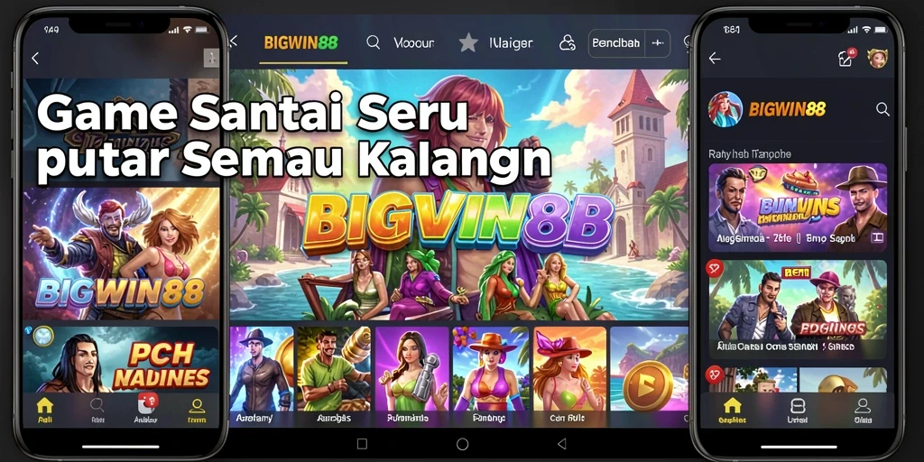 Tampilan gameplay BIGWIN88 yang menghibur dan seru.