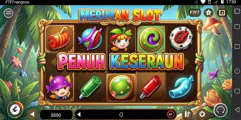 Screenshot gameplay F7F7 yang menampilkan keseruan bermain Slot.