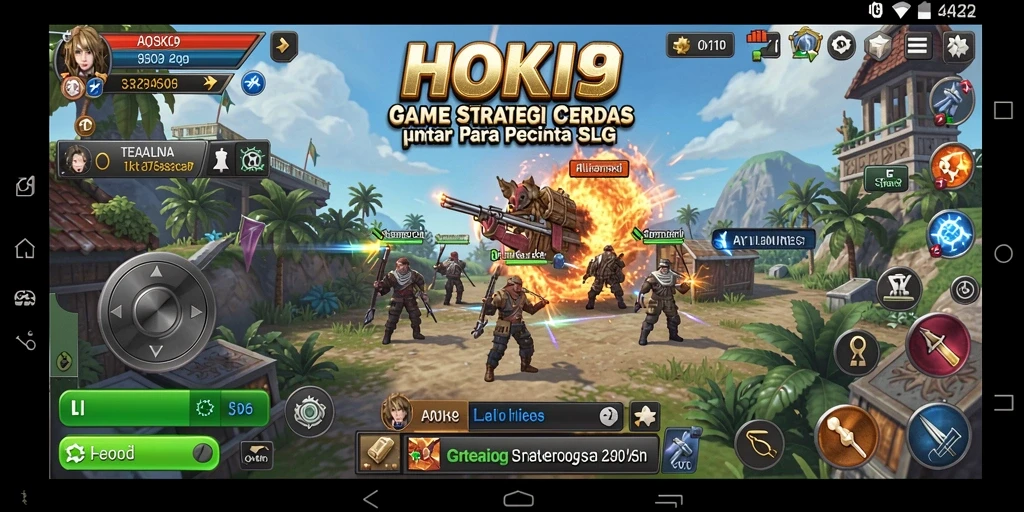 Tampilan menarik dari gameplay HOKI9 yang strategis.