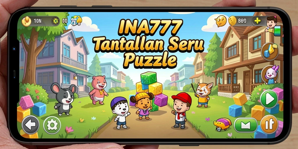 Screenshot gameplay INA777 yang menunjukkan tantangan puzzle yang mendebarkan.