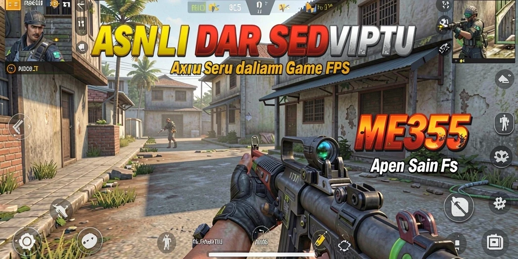 Tampilkan gameplay seru dalam ME355 dengan aksi tembak-menembak yang mendebarkan.