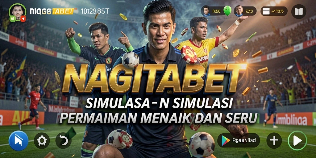 Tampilan gameplay NAGITABET yang menarik dan interaktif.