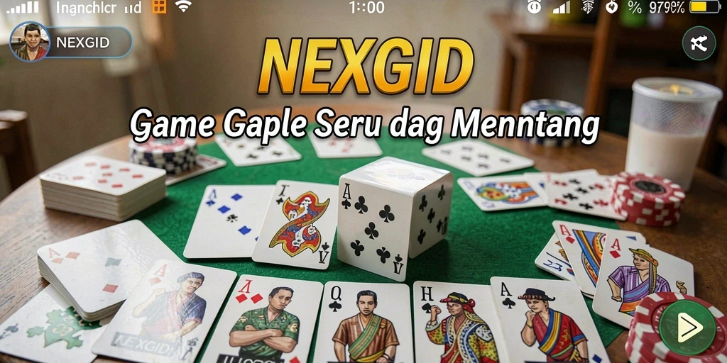 Tampilan gameplay NEXGID yang seru dan menarik.