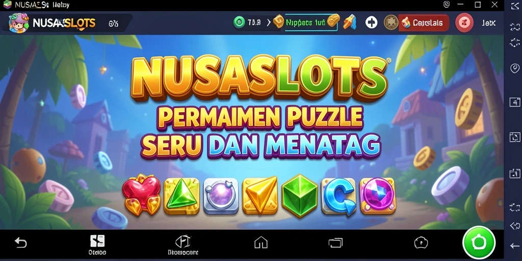 Tampilan gameplay NUSASLOTS yang menarik dan penuh tantangan.