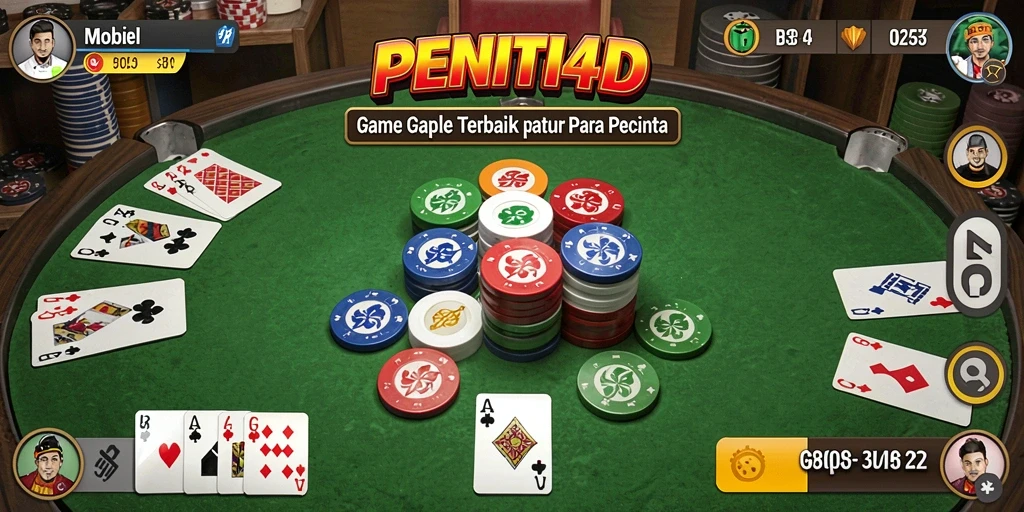 Tampilan gameplay PENITI4D yang seru dan interaktif.