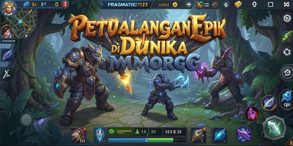 Screenshot gameplay PRAGMATIC123 yang memukau dalam suasana MMORPG.