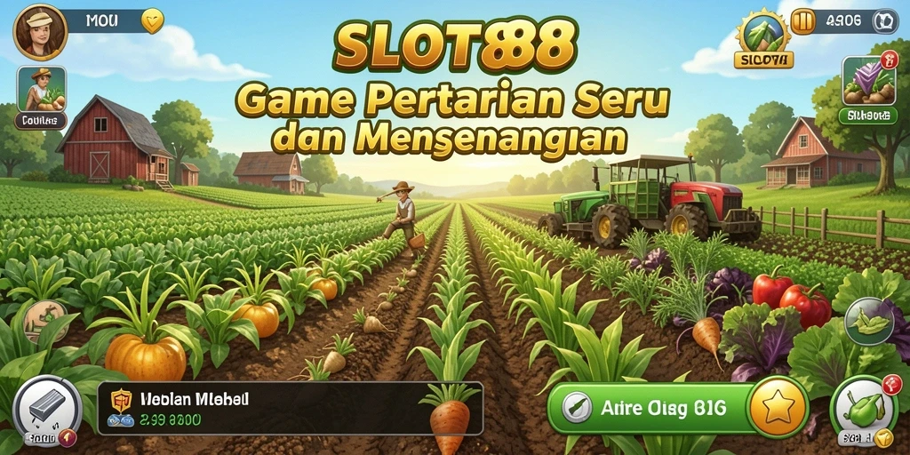 Gameplay menawan dengan aktivitas pertanian yang seru.