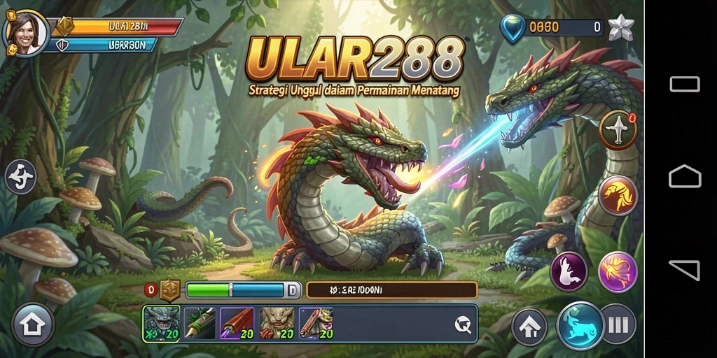 Gameplay mendebarkan ULAR288 yang menuntut strategi dan kecerdasan.